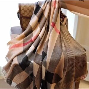 Burberry Reversible Shawl Scarf